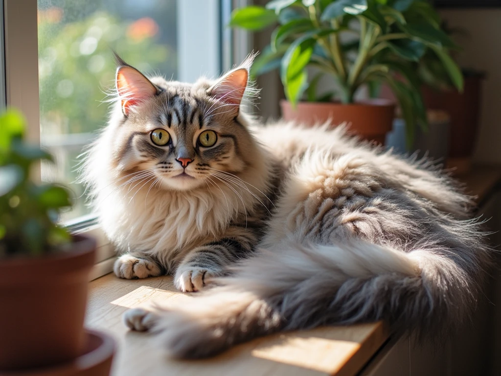 Persian Maine Coon Cat Mix: My Experience with the Sweet