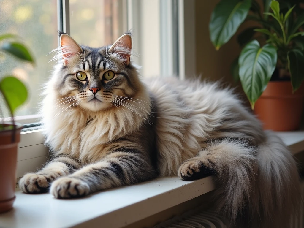 Persian Maine Coon Cat Mix: My Experience with the Sweet