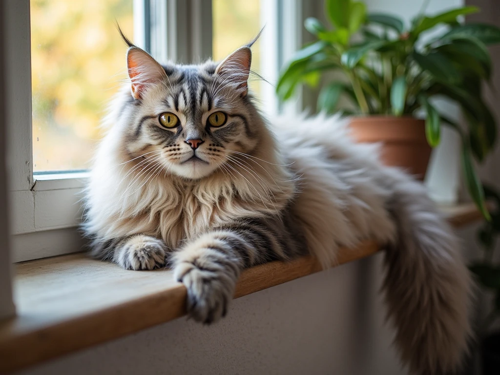 Persian Maine Coon Cat Mix: My Experience with the Sweet