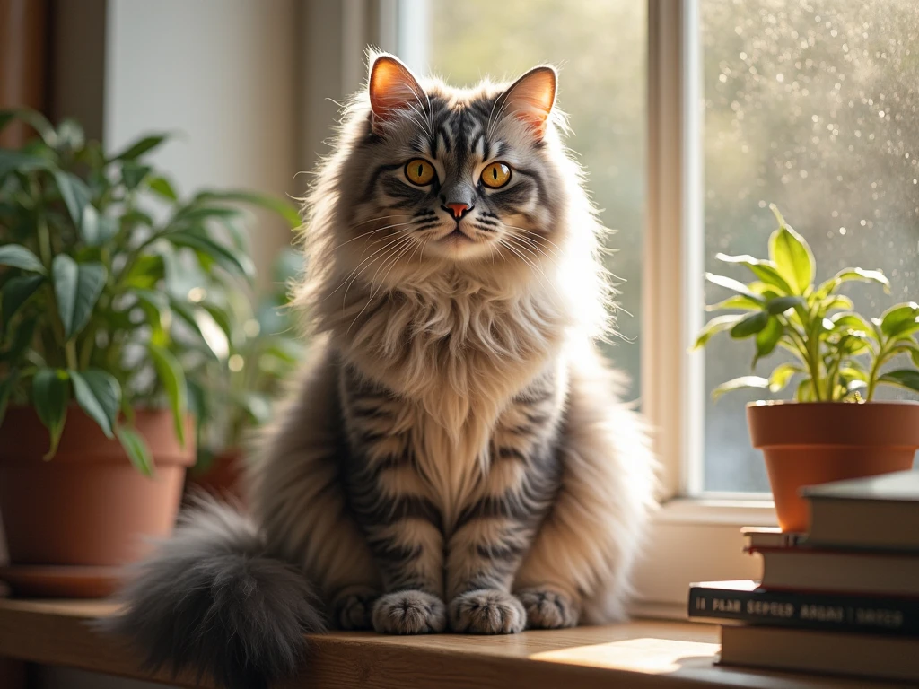 Persian Maine Coon Cat Mix: My Experience with the Sweet