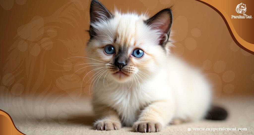 Siamese and Persian Cat Mix Kitten: A Rare, Lovable Beauty