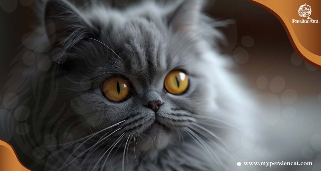 Grey Persian Cat With Yellow Eyes: Secrets of the