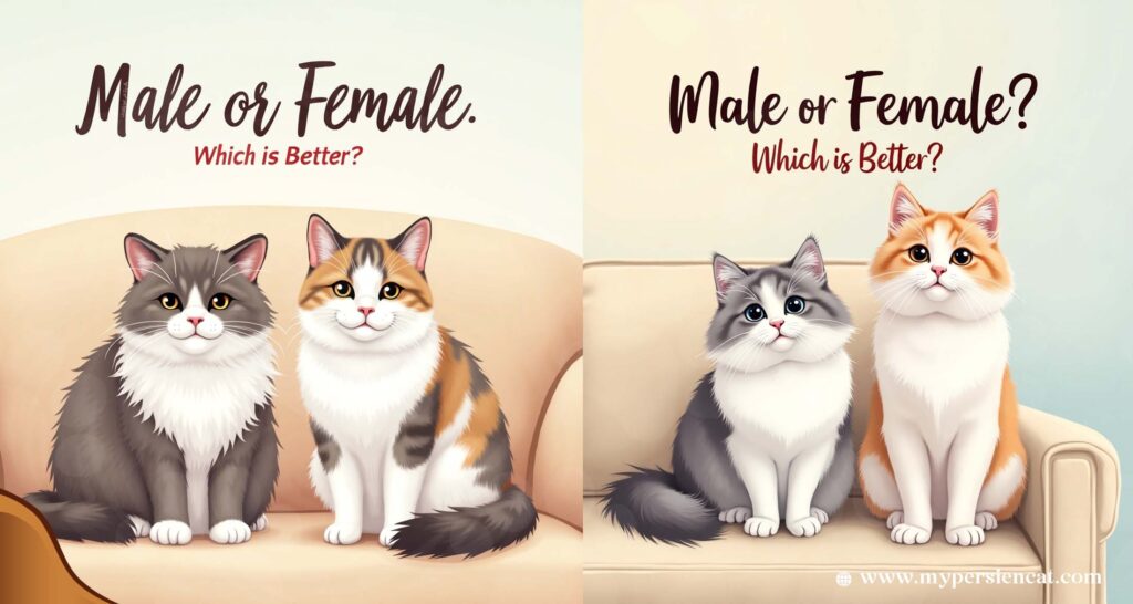 Persian Cat Male or Female Which is Better: Hidden Secret
