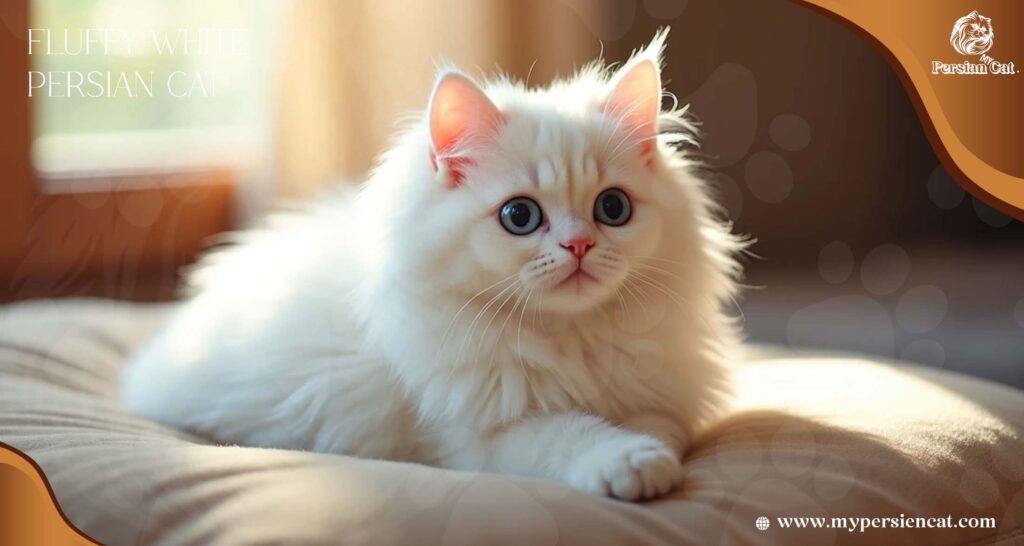 Fluffy White Persian Cat: My Life with a Enchanting Charm
