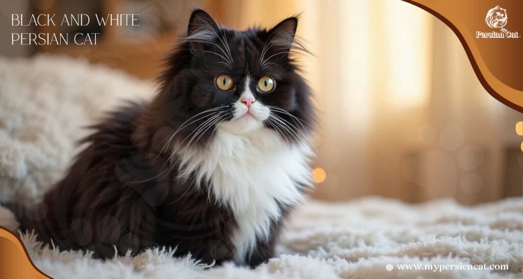 Black and White Persian Cat – A Loving, Fluffy Guide
