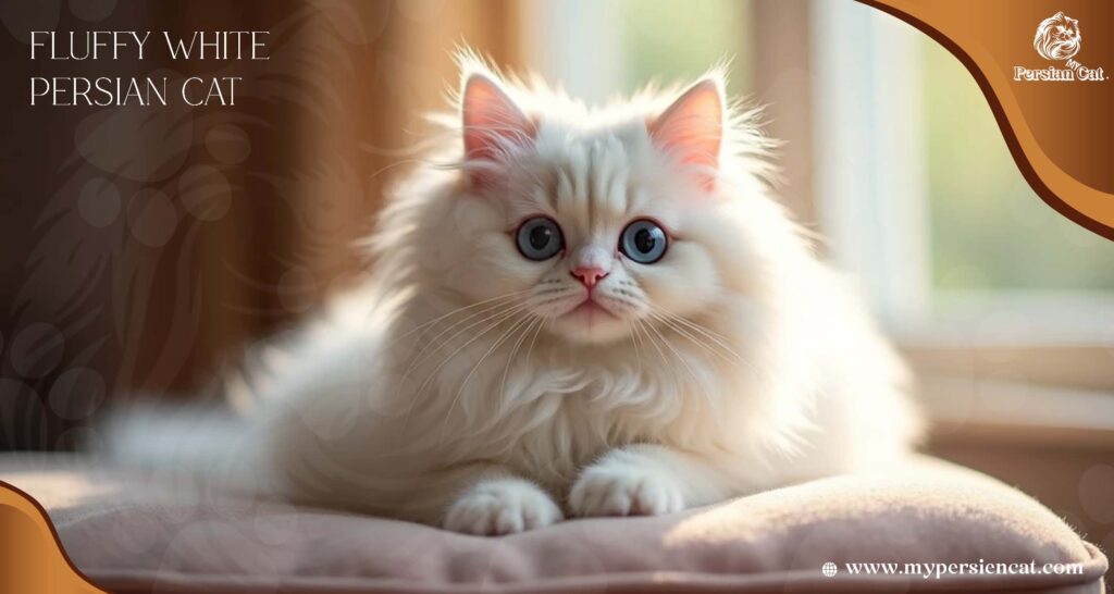Fluffy White Persian Cat: My Life with a Enchanting Charm
