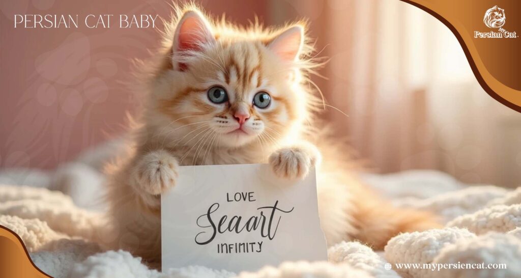 Persian Cat Baby Guide for Gentle Kitten Care