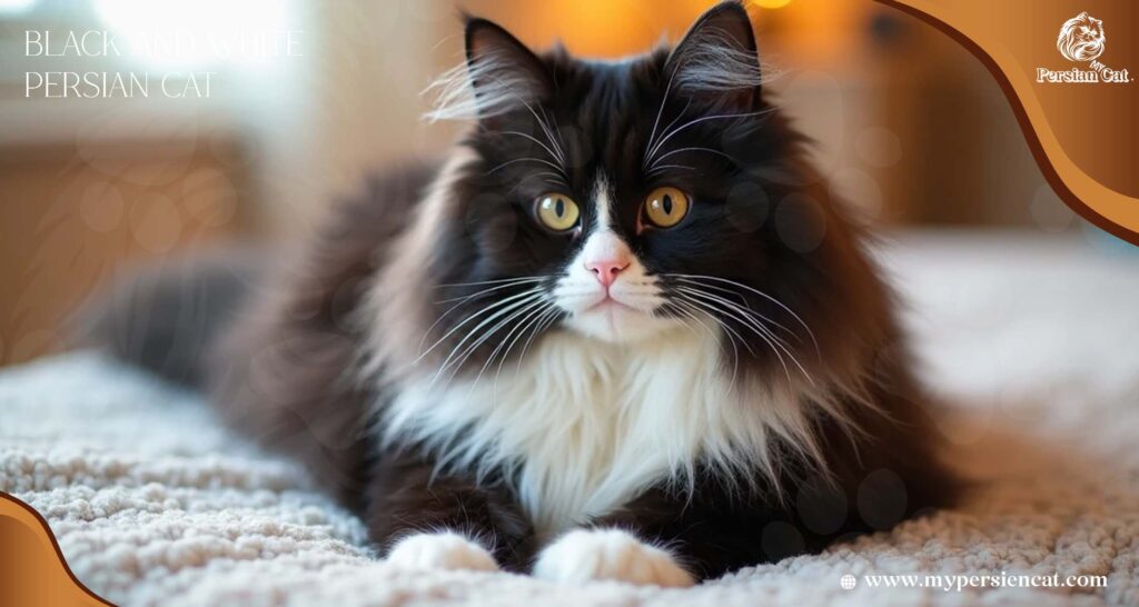 Black and White Persian Cat – A Loving, Fluffy Guide
