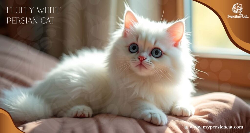 Fluffy White Persian Cat: My Life with a Enchanting Charm

