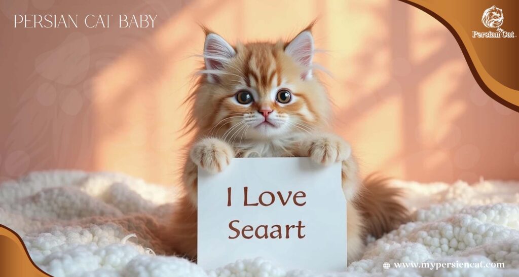 Persian Cat Baby Guide for Gentle Kitten Care