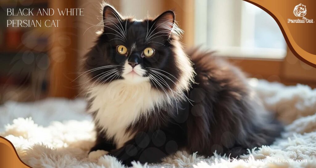 Black and White Persian Cat – A Loving, Fluffy Guide
