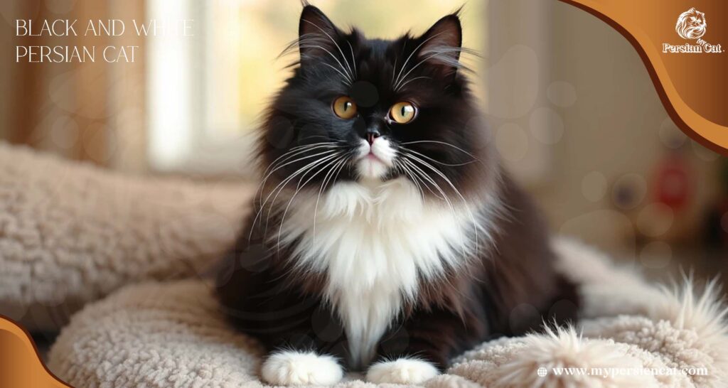 Black and White Persian Cat – A Loving, Fluffy Guide
