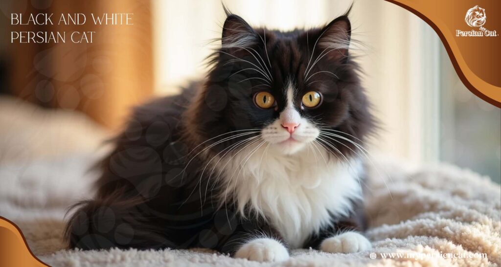 Black and White Persian Cat – A Loving, Fluffy Guide
