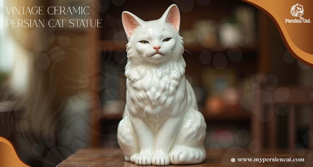 Vintage Ceramic Persian Cat Statue Secrets Revealed