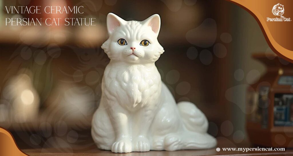 Vintage Ceramic Persian Cat Statue Secrets Revealed
