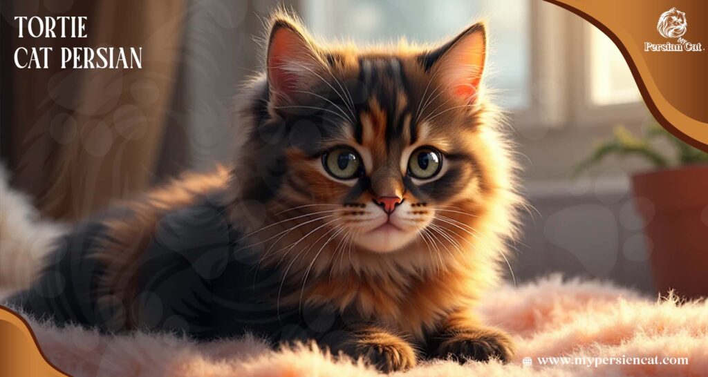 Tortie Cat Persian Caring for My Bold and Beautiful 
