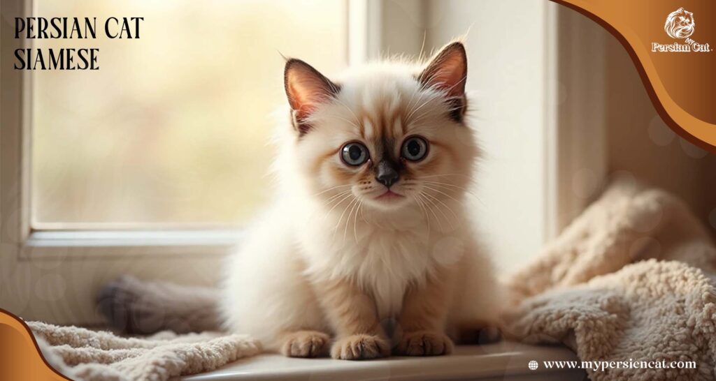 Persian Cat Siamese Mix and My Quiet Wonder