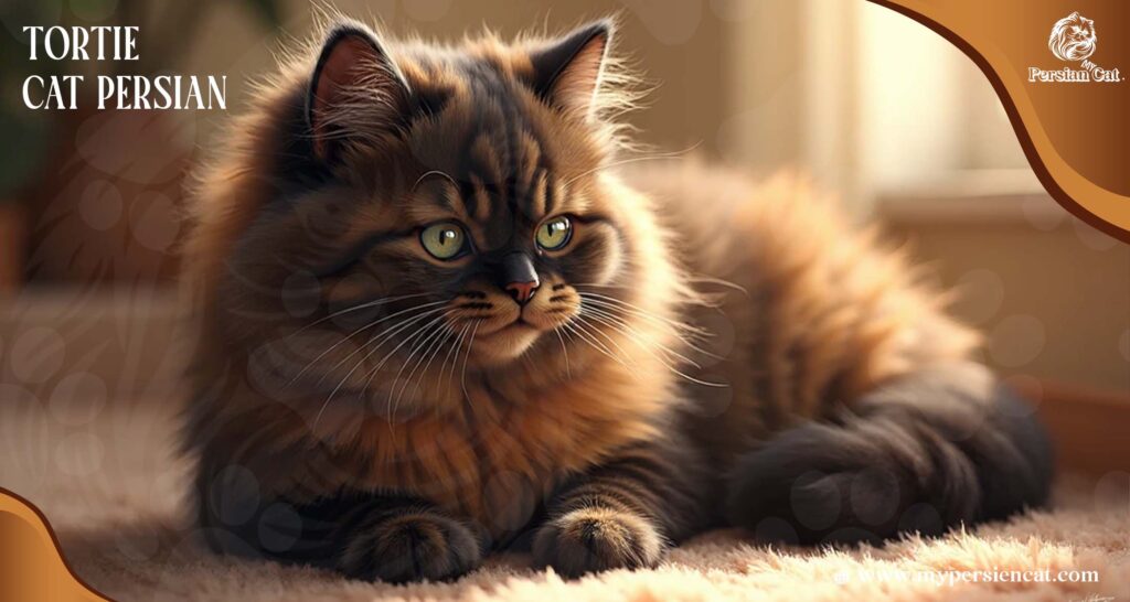 Tortie Cat Persian Caring for My Bold and Beautiful 
