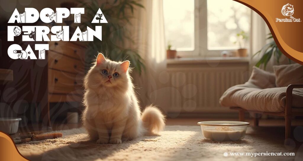 Adopt a Persian Cat and Bring Home Calm
