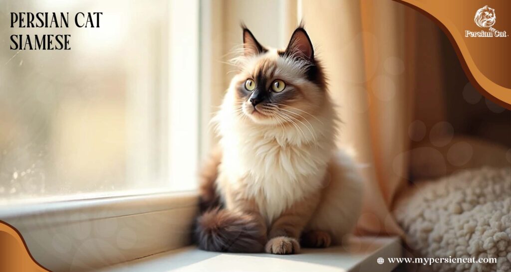 Persian Cat Siamese Mix and My Quiet Wonder