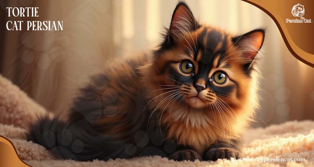 Tortie Cat Persian Caring for My Bold and Beautiful 
