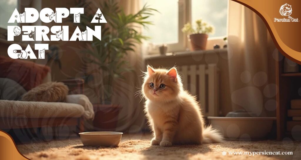 Adopt a Persian Cat and Bring Home Calm
