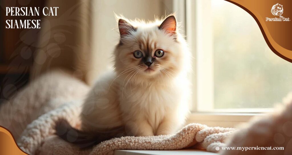 Persian Cat Siamese Mix and My Quiet Wonder