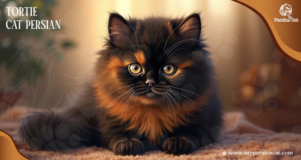 Tortie Cat Persian Caring for My Bold and Beautiful 
