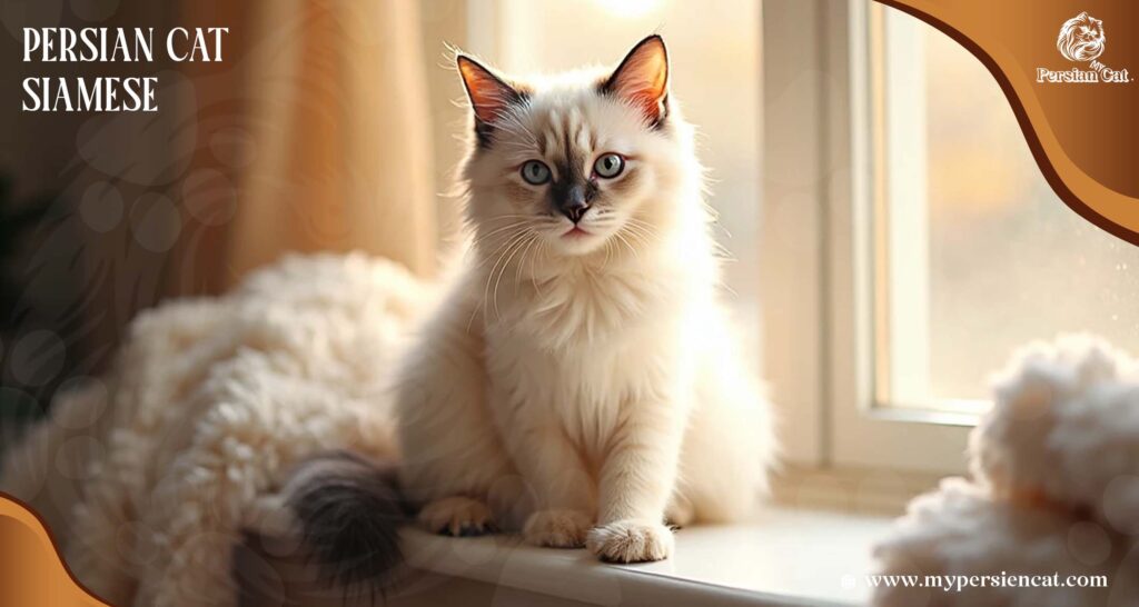 Persian Cat Siamese Mix and My Quiet Wonder