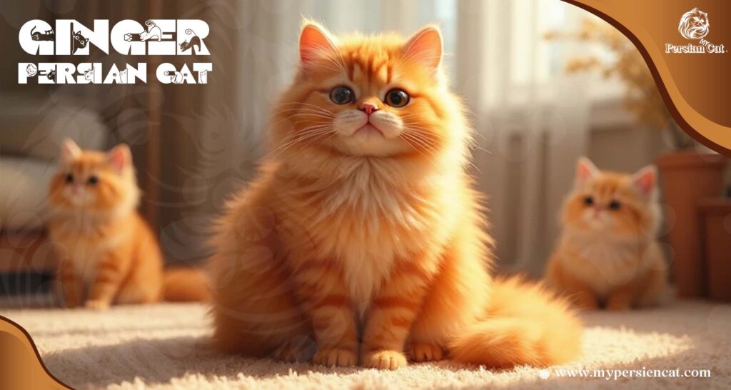 Ginger Persian Cat Magic From My Cozy Home
