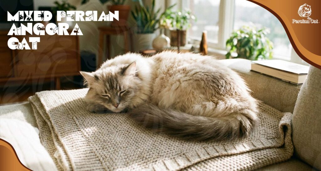 Mixed Persian Angora Cat Loving Honest Hearthside
