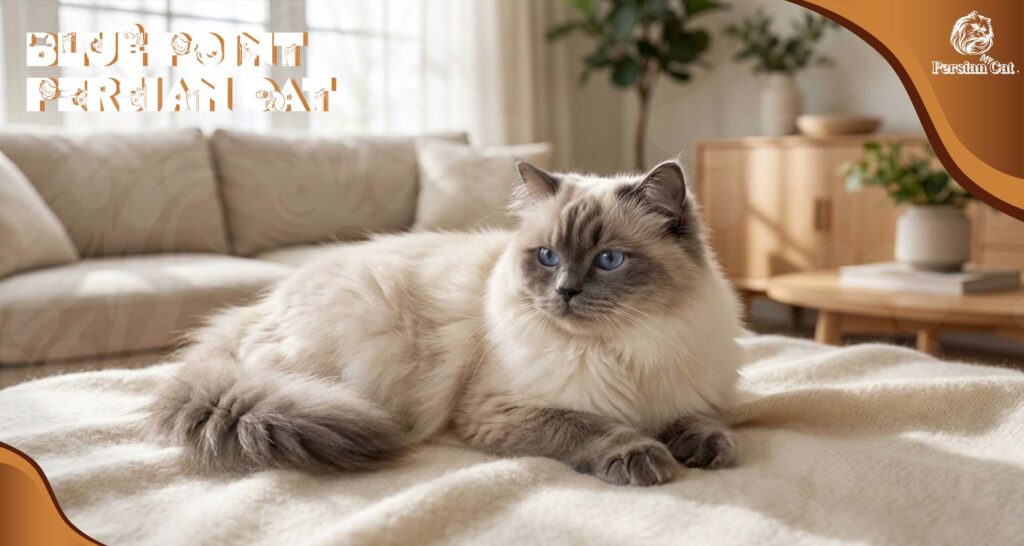 Blue Point Persian Cat With a Gentle Soul

