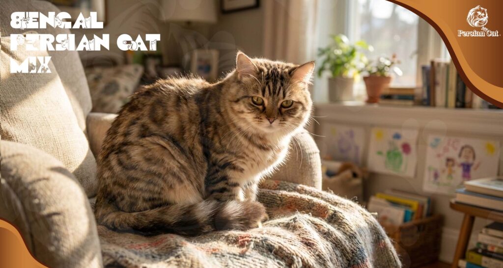 My Real Bengal Persian Cat Mix Fusion Love
