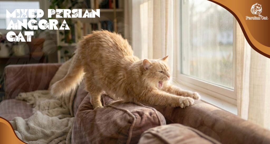 Mixed Persian Angora Cat Loving Honest Hearthside
