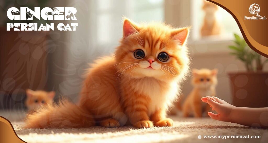 Ginger Persian Cat Magic From My Cozy Home
