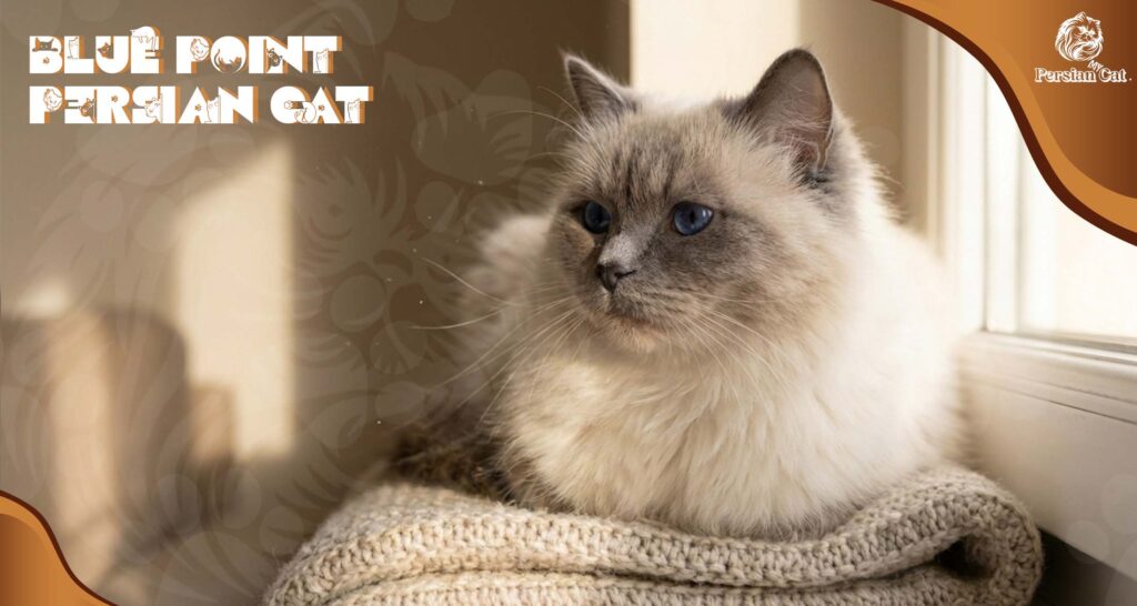 Blue Point Persian Cat With a Gentle Soul
