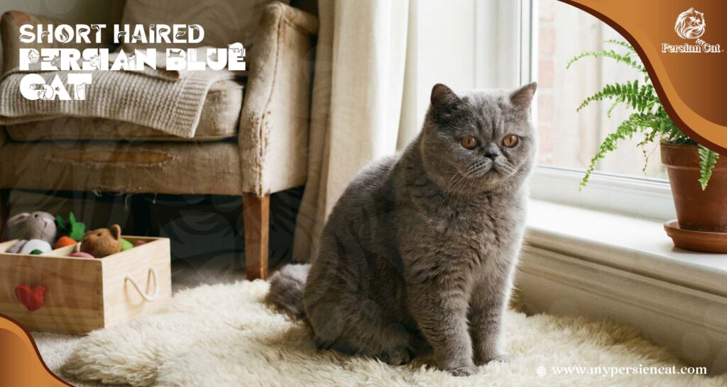 Short Haired Persian Blue Cat Journey Felt Magical and Vivid
