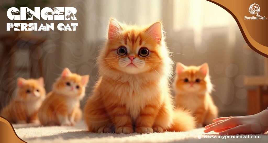 Ginger Persian Cat Magic From My Cozy Home
