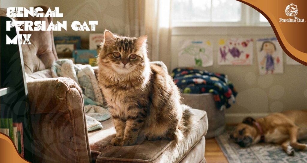 My Real Bengal Persian Cat Mix Fusion Love
