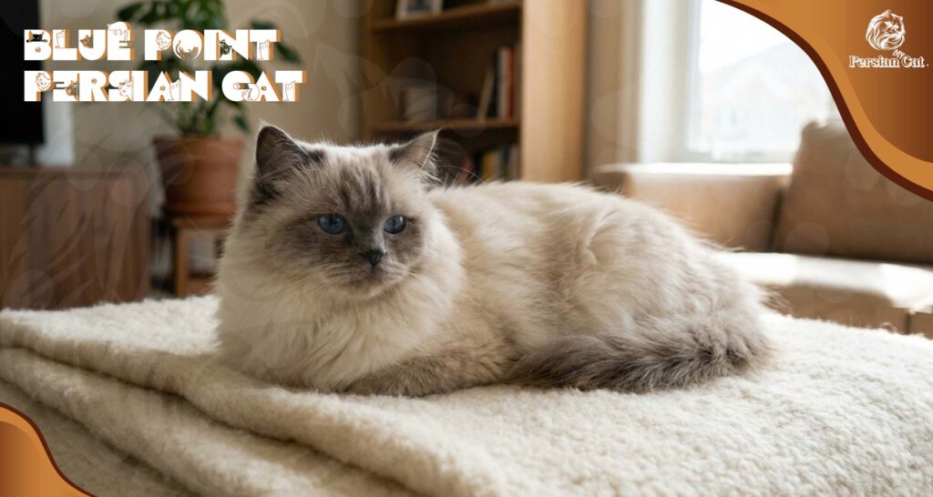 Blue Point Persian Cat With a Gentle Soul
