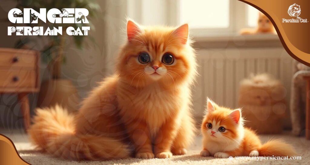 Ginger Persian Cat Magic From My Cozy Home
