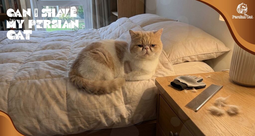 Can I Shave My Persian Cat Without Stress
