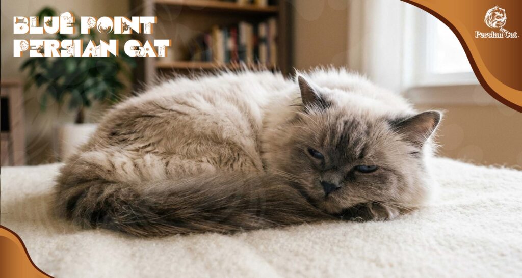 Blue Point Persian Cat With a Gentle Soul
