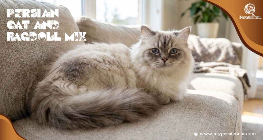 My Best Sweet Placid Persian Cat and Ragdoll Mix
