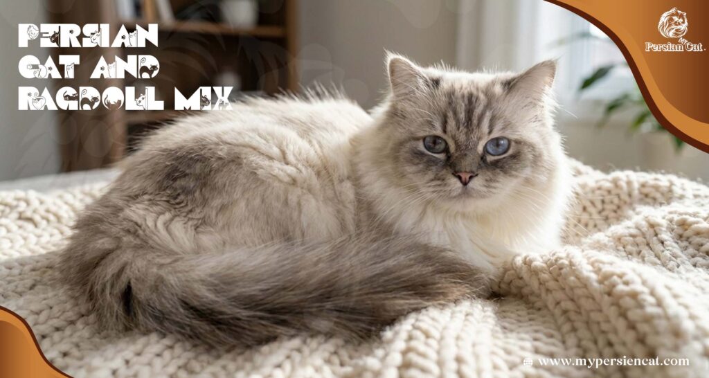 My Best Sweet Placid Persian Cat and Ragdoll Mix
