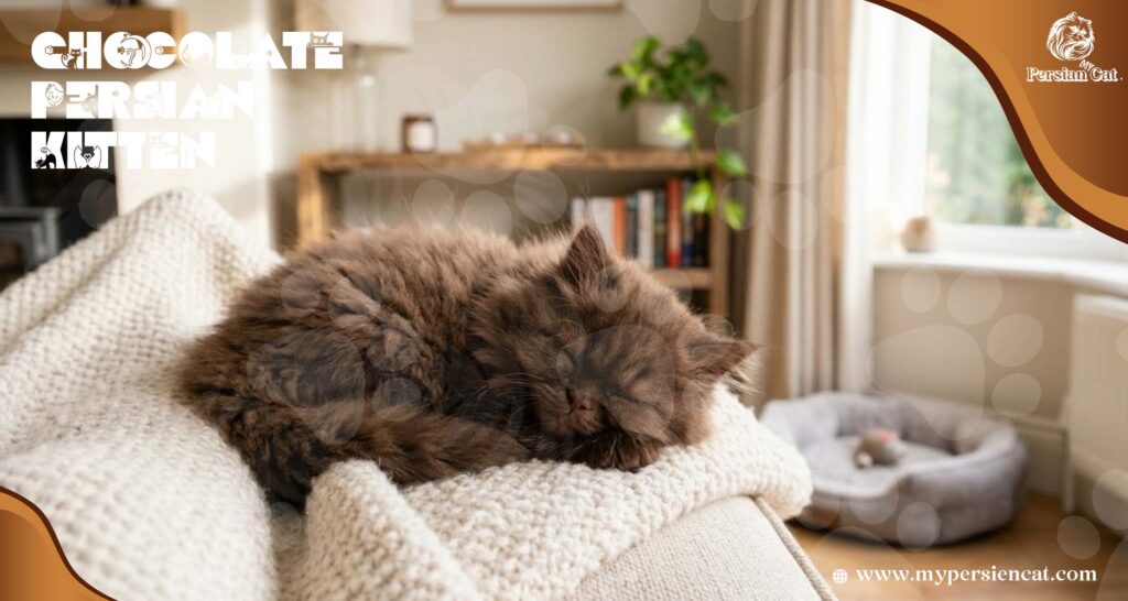 Chocolate Persian Kitten Love Amazing Facts About