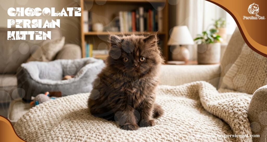 Chocolate Persian Kitten Love Amazing Facts About