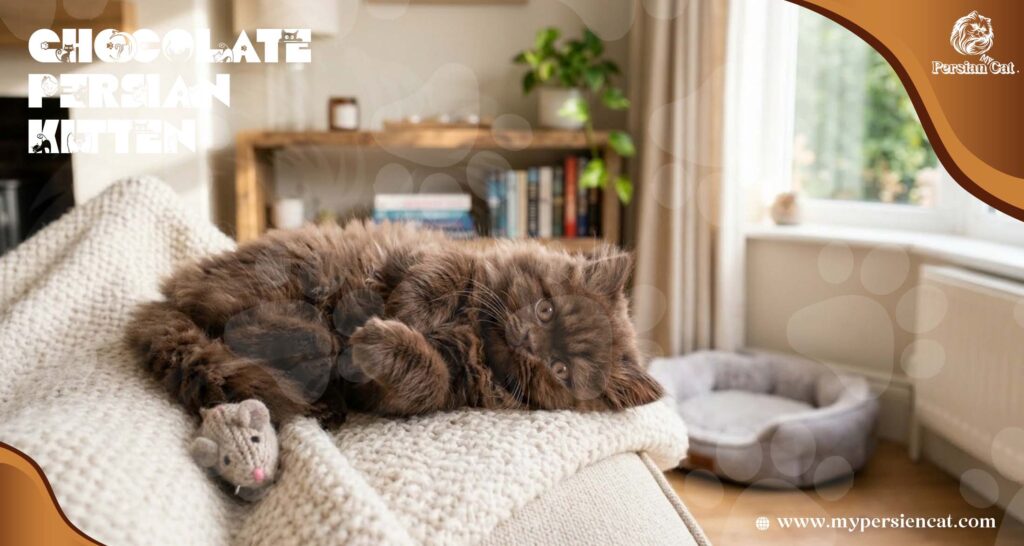 Chocolate Persian Kitten Love Amazing Facts About