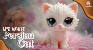 LPS White Persian Cat