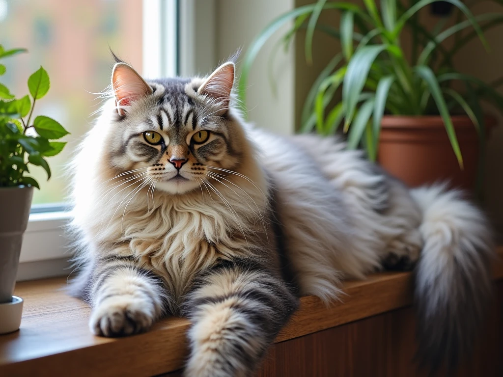 Persian Maine Coon Cat Mix: My Experience with the Sweet